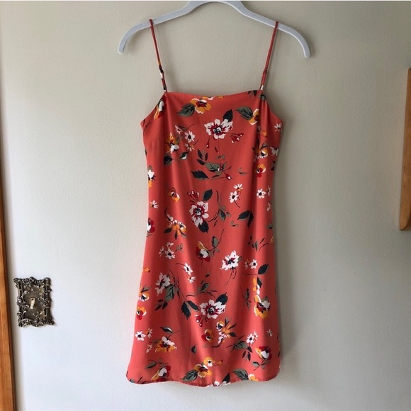 Trixxi Dresses & Skirts - Trixxi • orange floral dress